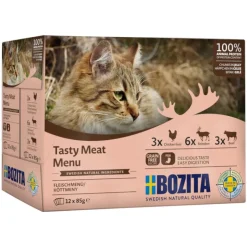Bozita bidder i gelé i blandingspakke 12 x 85 g