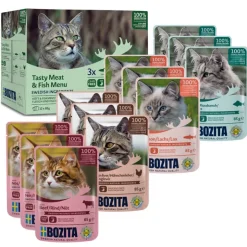 Bozita bidder i gelé i blandingspakke 12 x 85 g