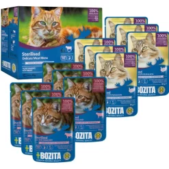 Bozita Bidder i gelé Sterilised 12 x 85 g