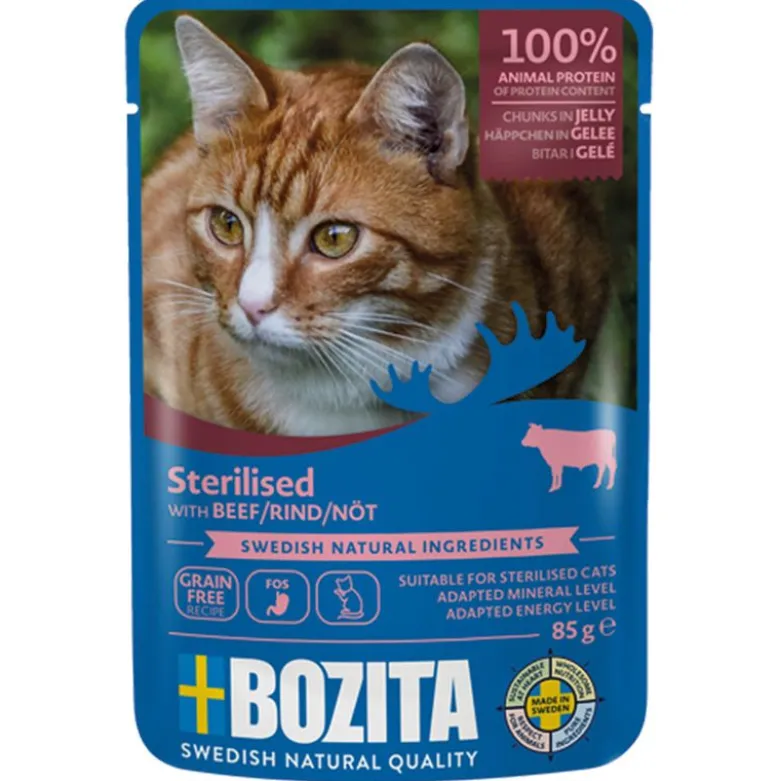 Bozita Bidder i gelé Sterilised 12 x 85 g