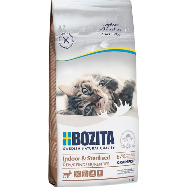 Bozita Indoor & Sterilised Rensdyr - Kornfri