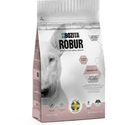 Bozita Robur Sensitive Single Protein Laks & Ris