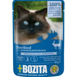 Bozita Sterilised Bidder i sauce 12 x 85 g