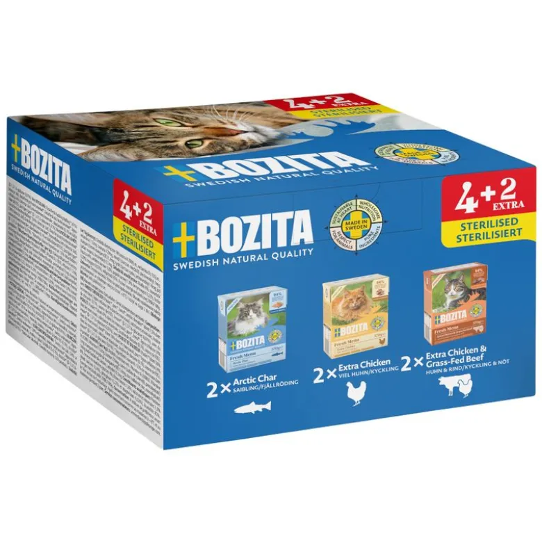 Bozita Tetra Bidder i gelé 6 x 370 g
