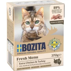 Bozita Tetra Bidder i sauce 6 x 370 g