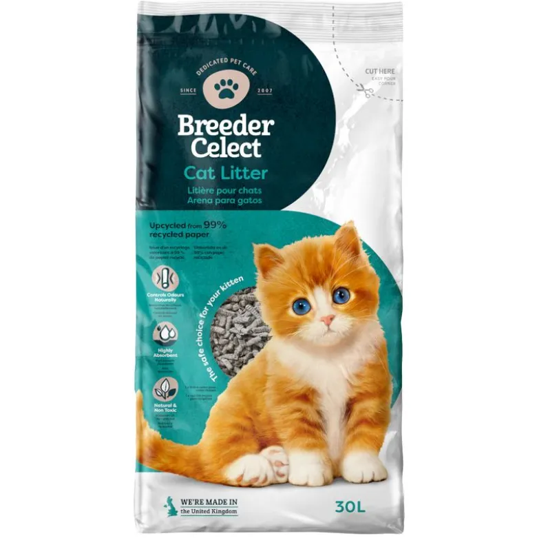 Breeder Celect Papir-kattegrus