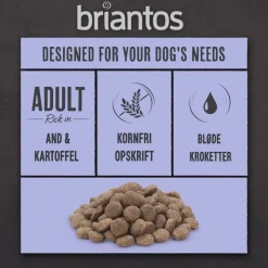 Briantos Adult And & Kartroffel - kornfri