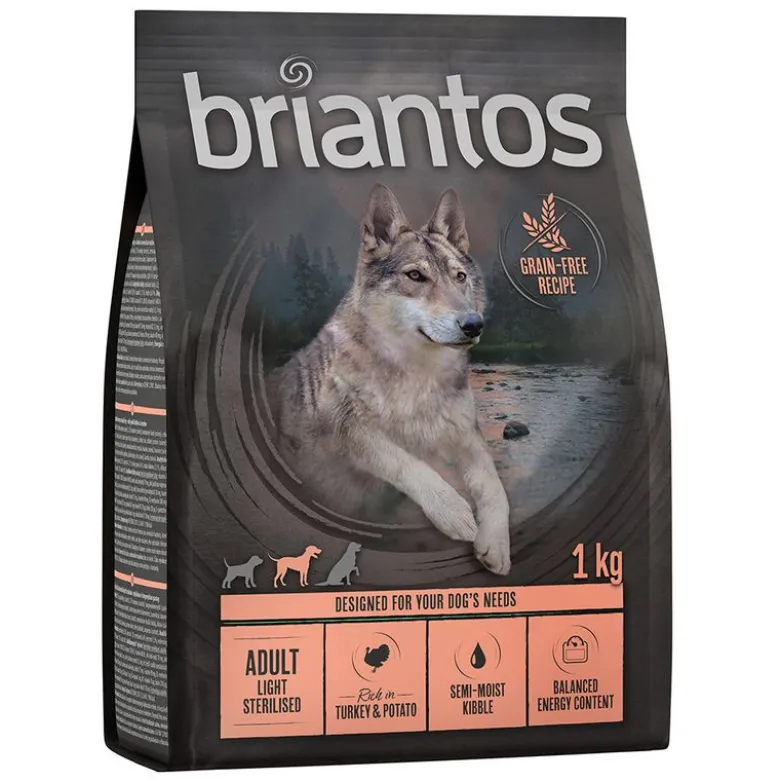 Briantos Adult Light/Sterilised Kalkun & Kartoffel - KORNFRI