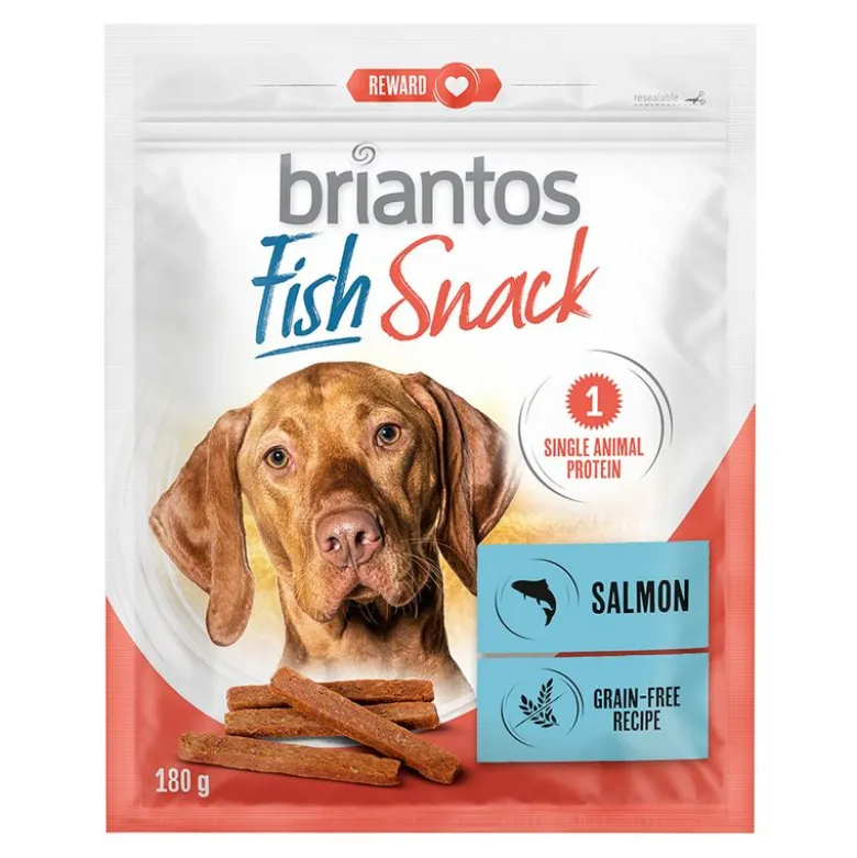 Briantos Fish Snacks tun og laks til hunde