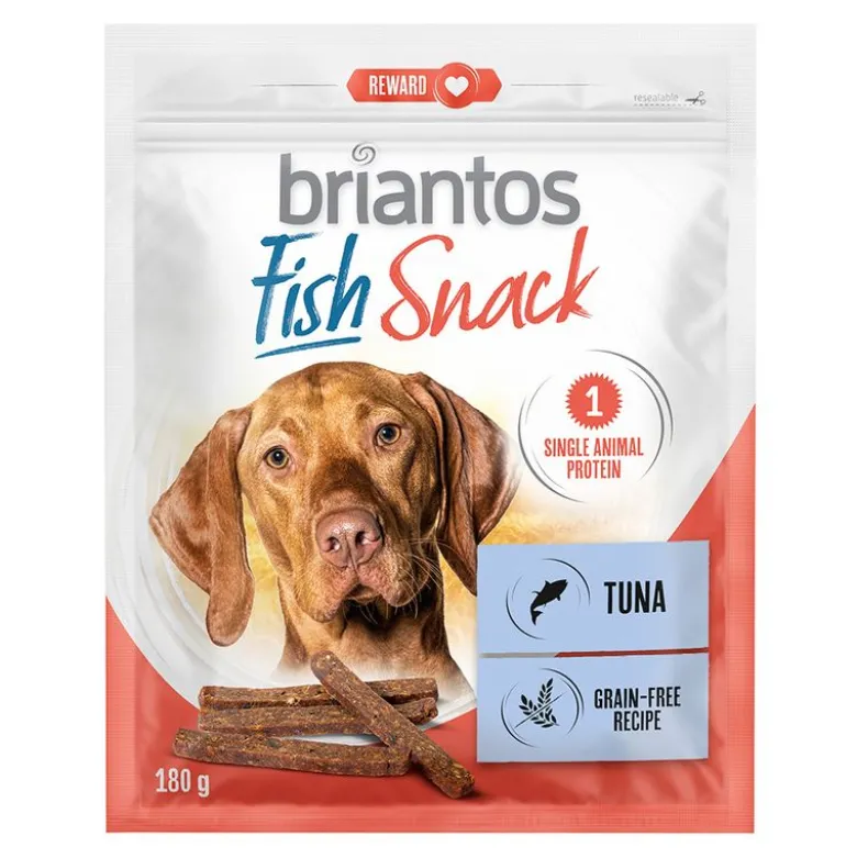 Briantos Fish Snacks tun og laks til hunde