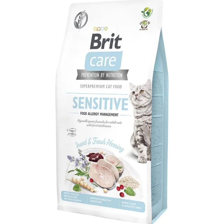 Brit Care Cat Grain-Free Insect Food Allergy Management