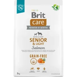 Brit Care Dog Grain-free Senior & Light Laks & Kartoffel