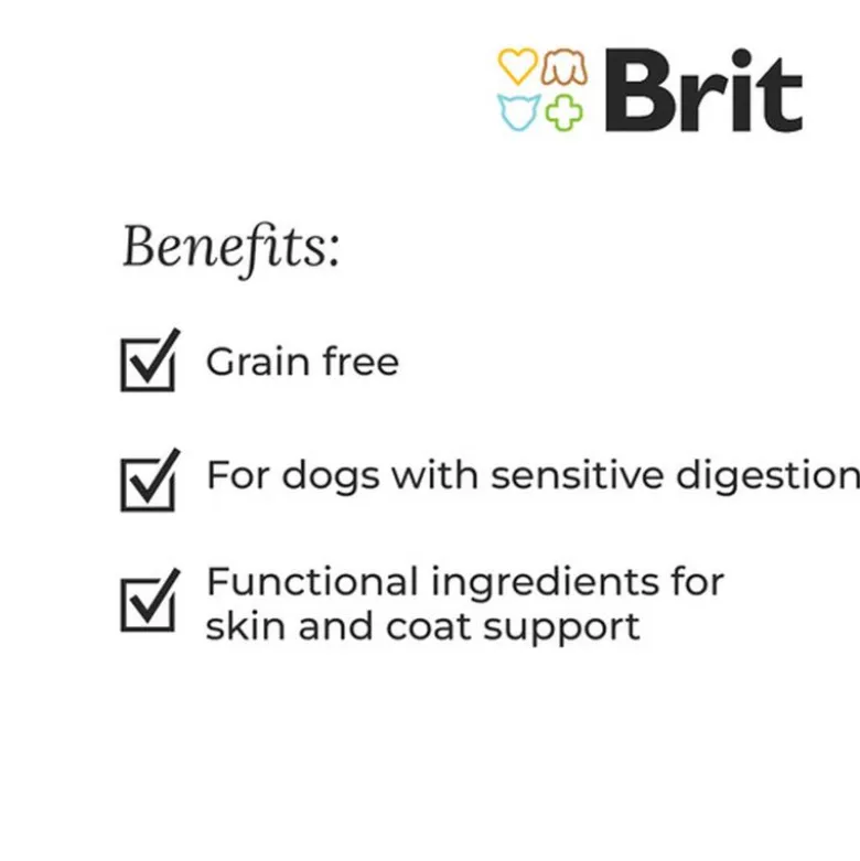 Brit Care Dog Grain-free Sensitive vildt & kartoffel