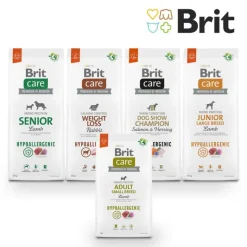Brit Care Dog Hypoallergenic Senior lam & ris