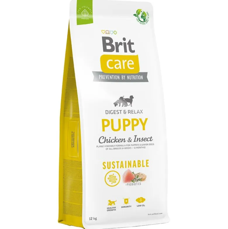 Brit Care Dog Sustainable Puppy Kylling & Insekter