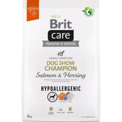 Brit Care Hypoallergenic Dog Show Champion laks & sild