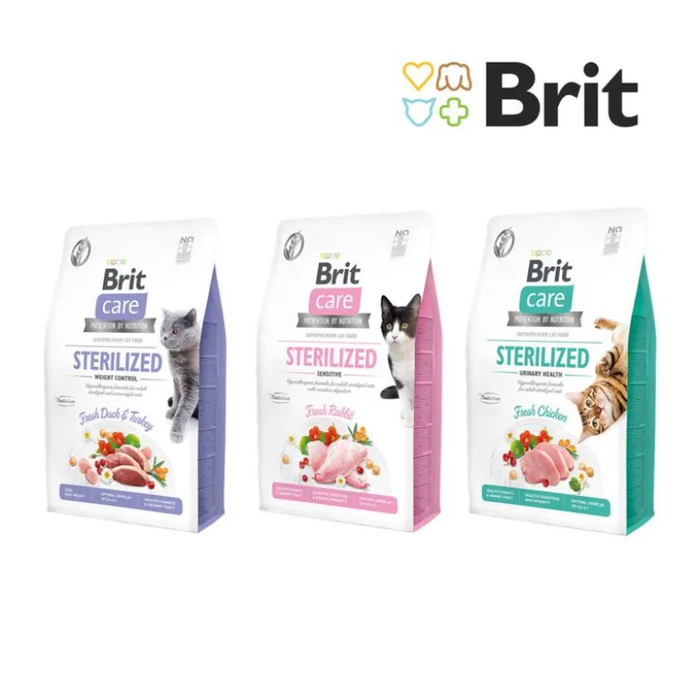 Brit Care Sterilized Weight Control med and og kalkun
