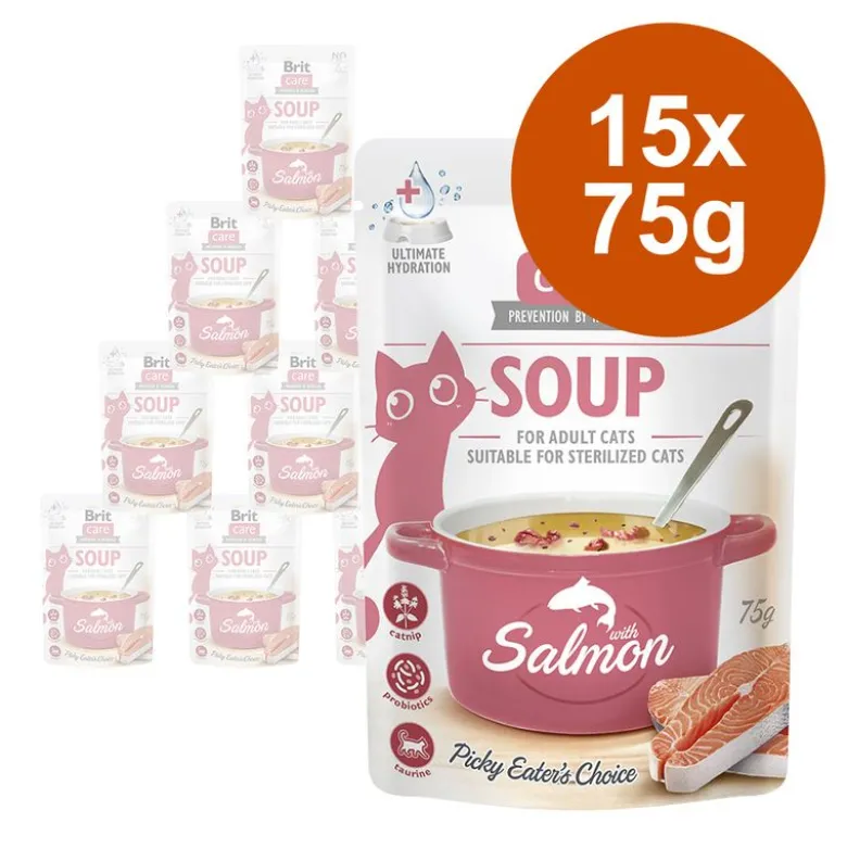 Brit Care suppe til katte 15 x 75 g