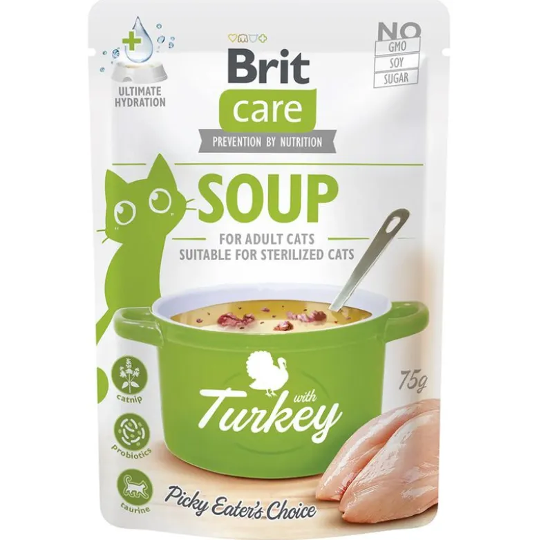Brit Care suppe til katte 15 x 75 g