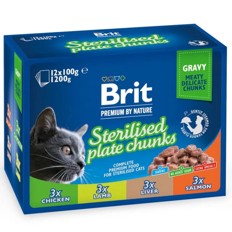 Brit Premium Cat 12 x 100 g