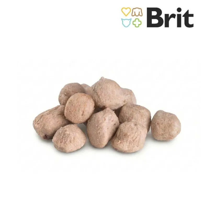 Brit Raw Treat Skin & Coat Freeze-dried Treat and Topper