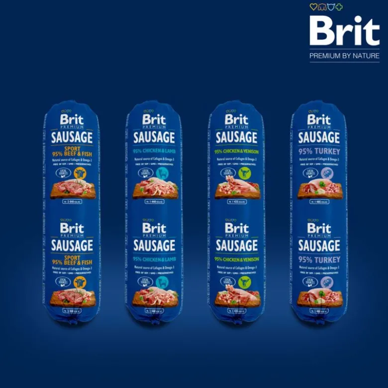 Brit Sausage 12 x 800 g