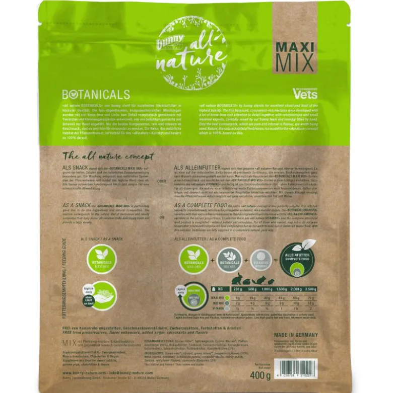 Bunny All Nature Botanicals Maxi Mix Pebermynteblade & Kamilleblomster