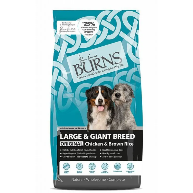 Burns Adult Large and Giant Breed Chicken & Rice