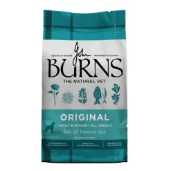 Burns Adult & Senior Original Fisk & brune ris
