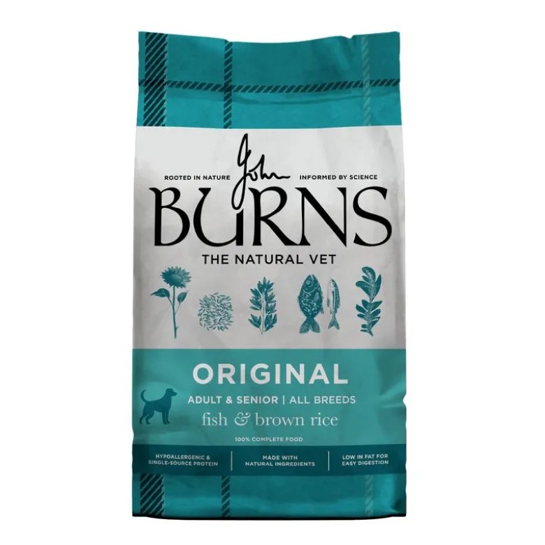 Burns Adult & Senior Original Fisk & brune ris