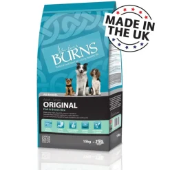 Burns Adult & Senior Original Fisk & brune ris
