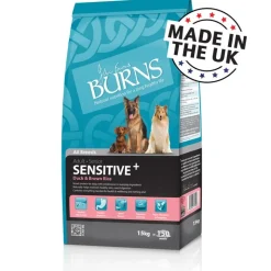 Burns Adult & Senior Sensitive And & brune ris