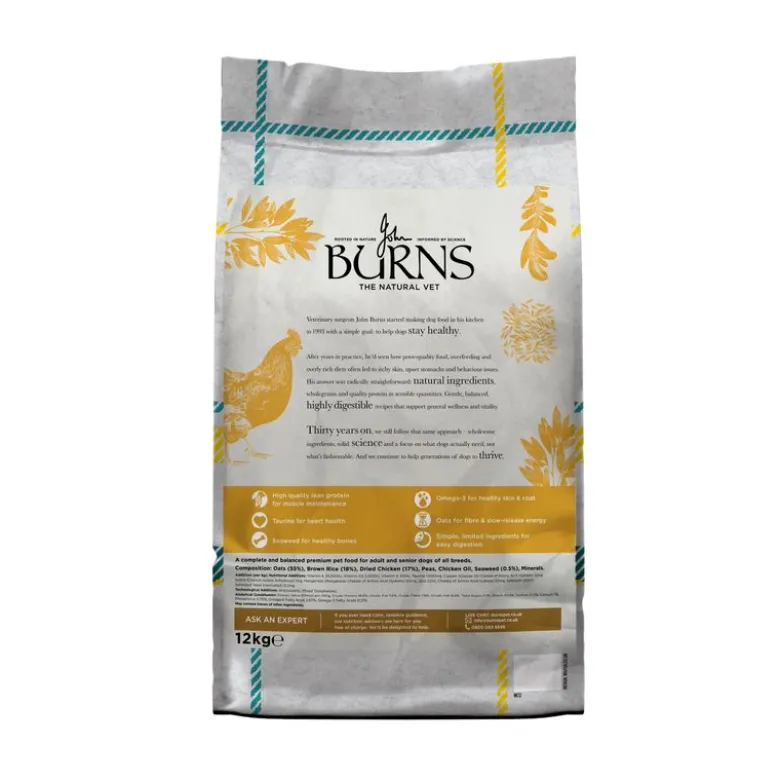 Burns Weight Control Adult/Senior Kylling & Havre