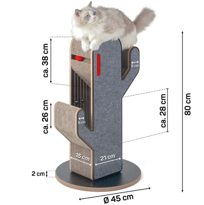Canadian Cat Company Design kradsemøbel kaktus