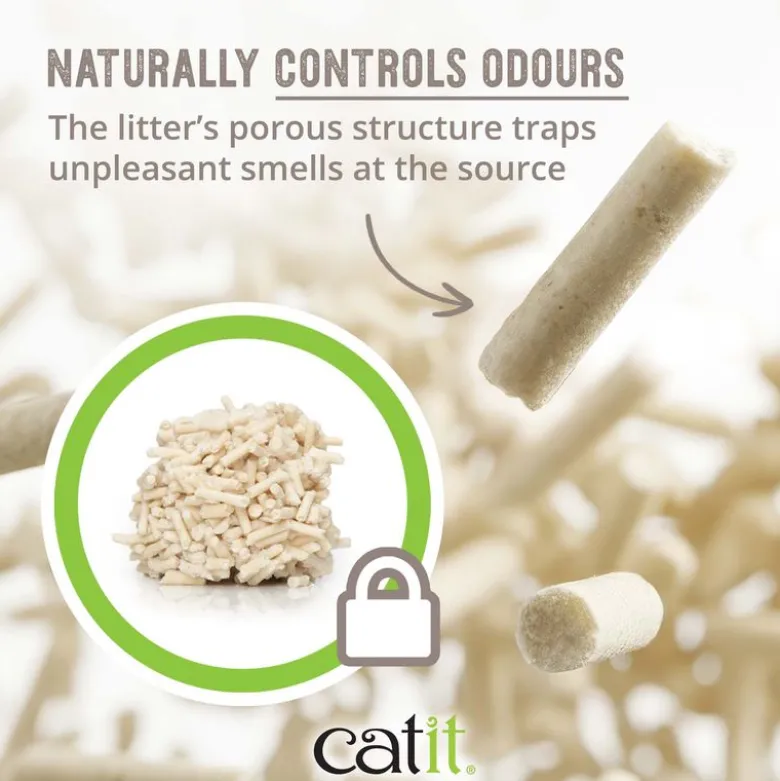 Catit Go Natural kattegrus med vaniljeduft