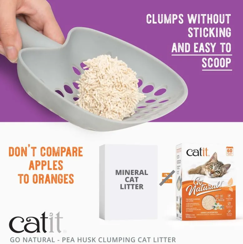 Catit Go Natural kattegrus med vaniljeduft