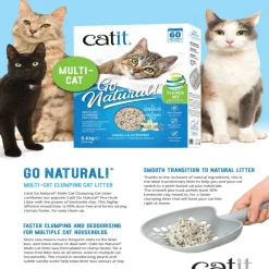 Catit Go Natural! Ærte + bentonit vanilje