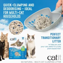 Catit Go Natural! Ærte + bentonit vanilje