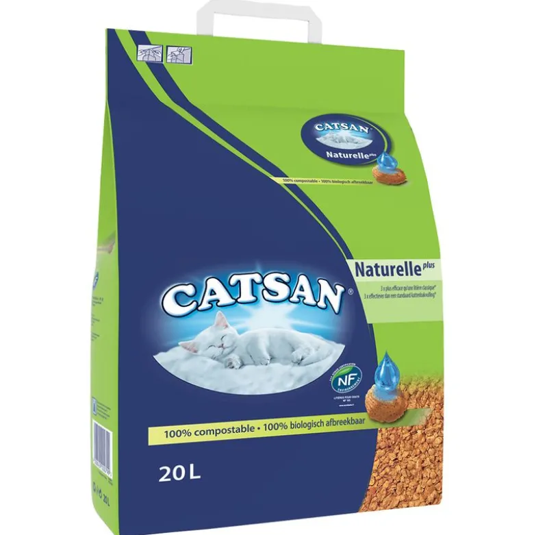 Catsan Naturelle Plus Kattegrus