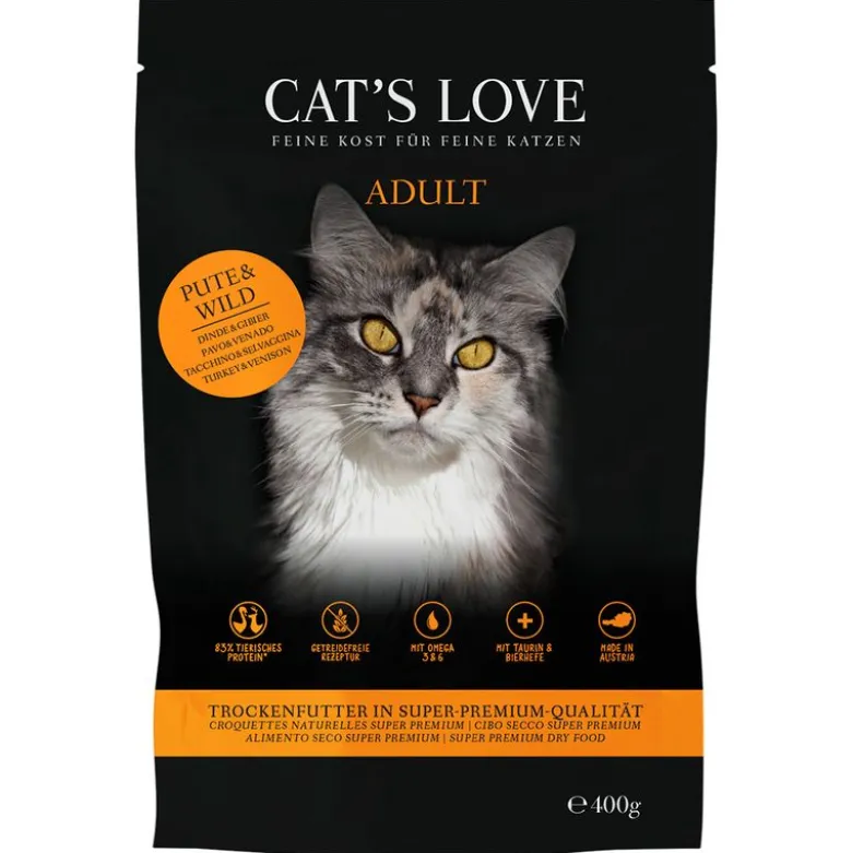 Cat´s Love Adult Kalkun & Vildt