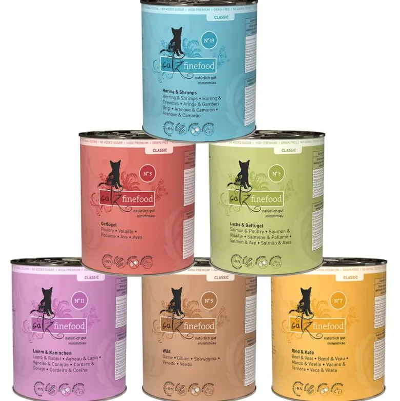 catz finefood i dåse 6 x 800 g
