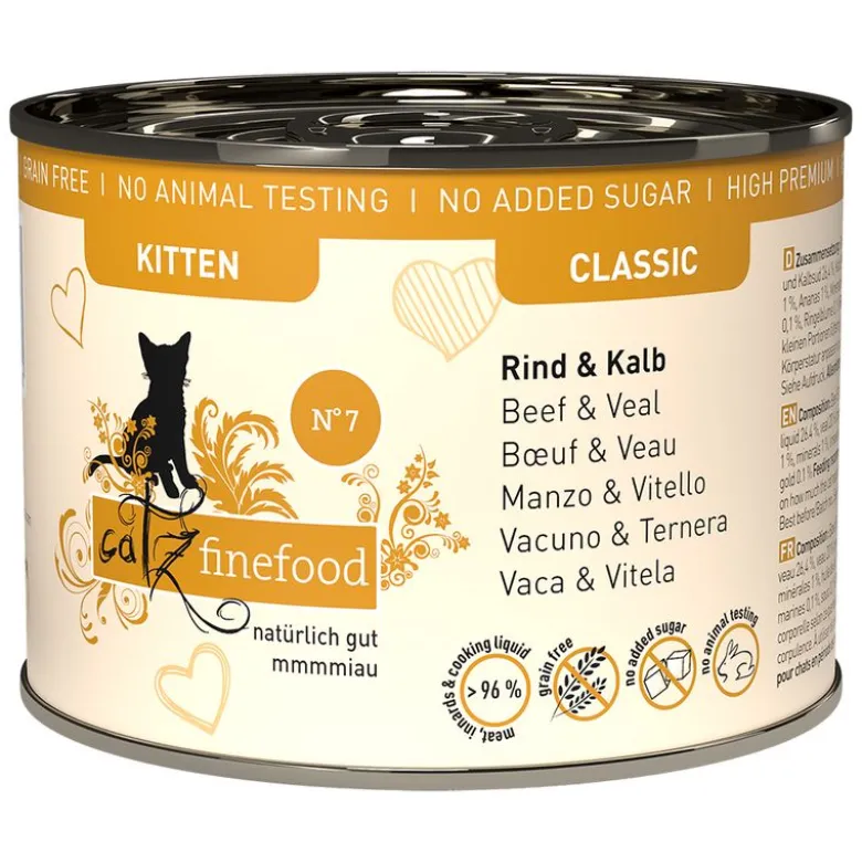catz finefood Kitten blandet pakke dåser