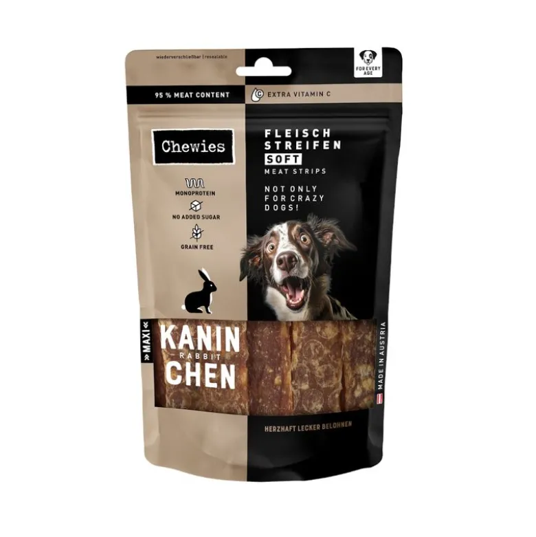 Chewies kødstrimler Soft 150 g