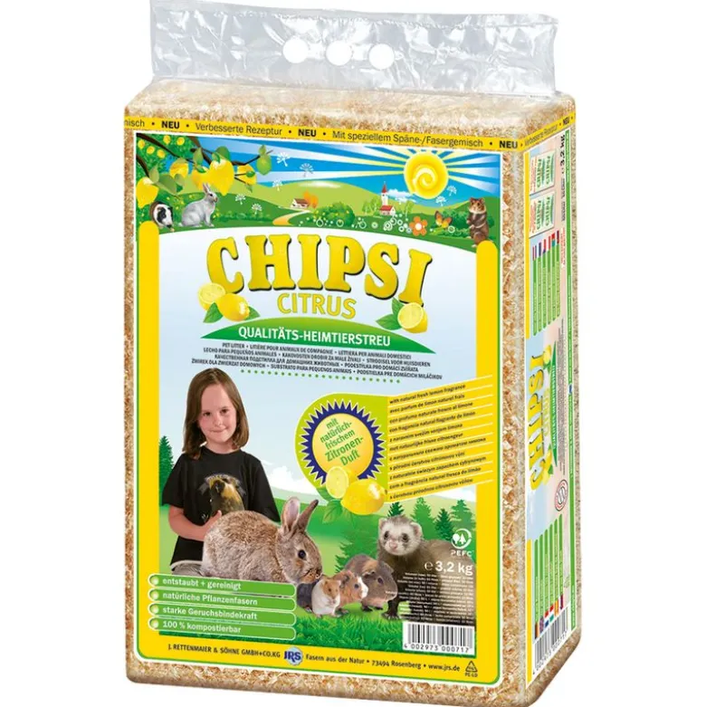 Chipsi Citrus strøelse