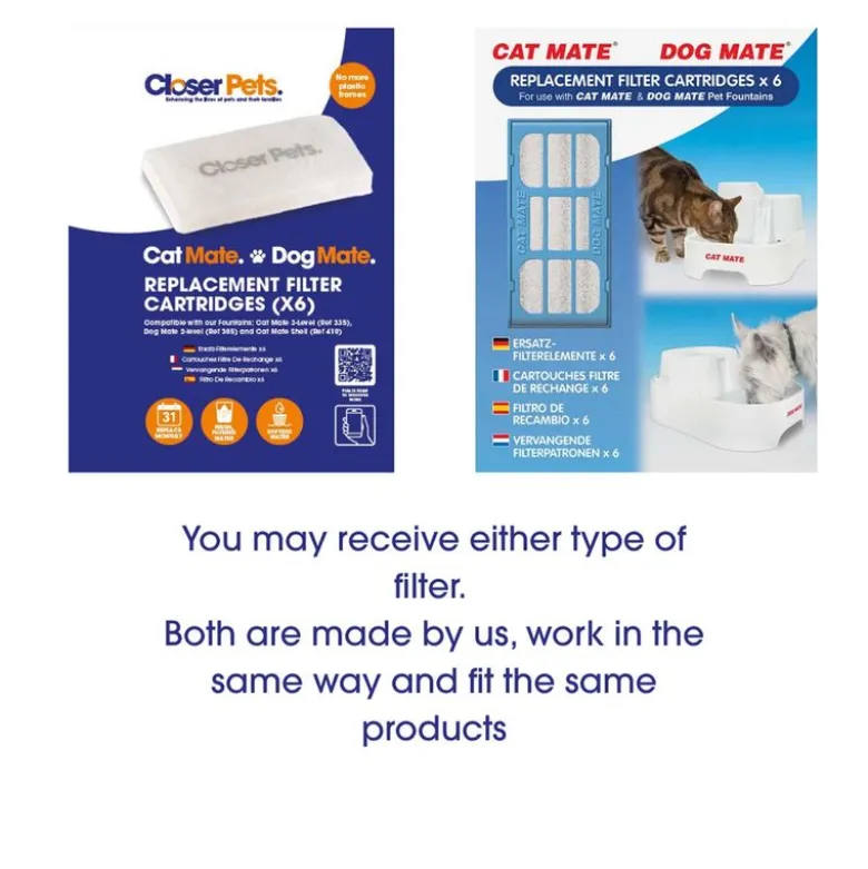 Closer Pets drikkefontæne. 2 l