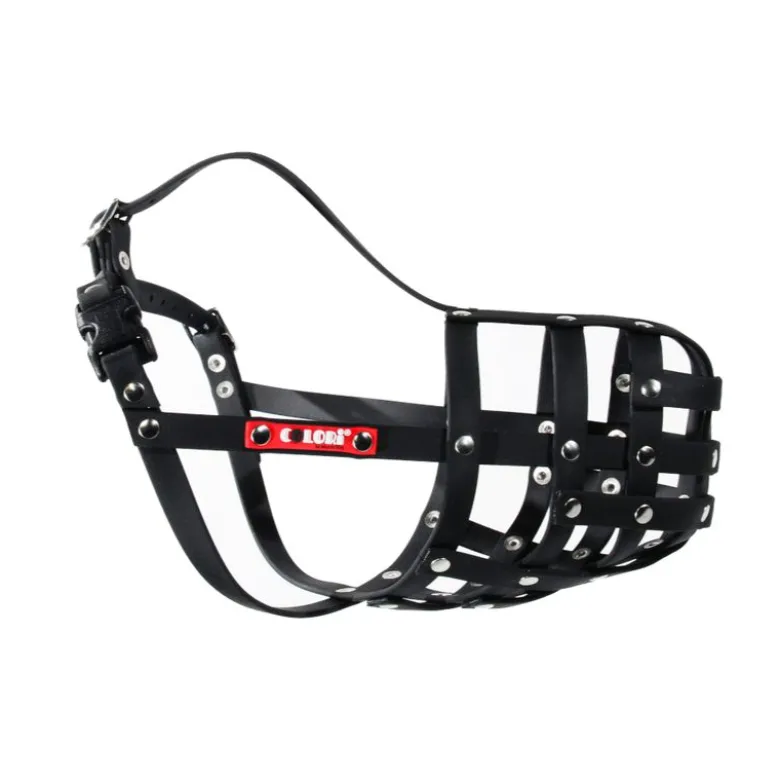 COLORI® Schæferhund mundkurv L, sort