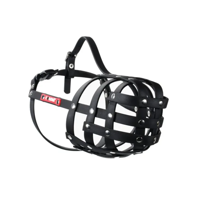 COLORI® Schæferhund mundkurv L, sort