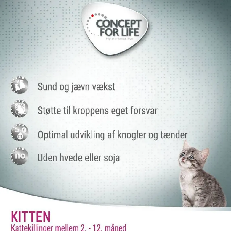 Concept for Life Kitten - Forbedret opskrift!