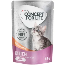 Concept for Life Kitten Laks i sauce - Kornfri