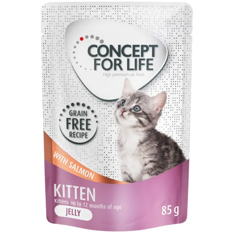 Concept for Life Kitten Laks i sauce - Kornfri